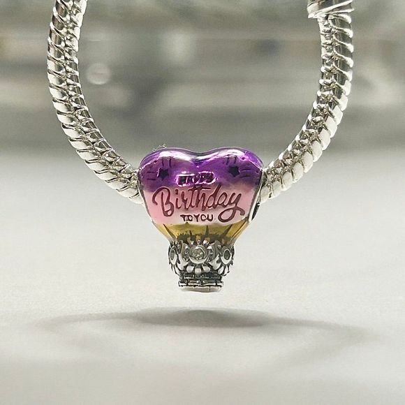 Jewelry - Happy Birthday Heart Balloon Charm